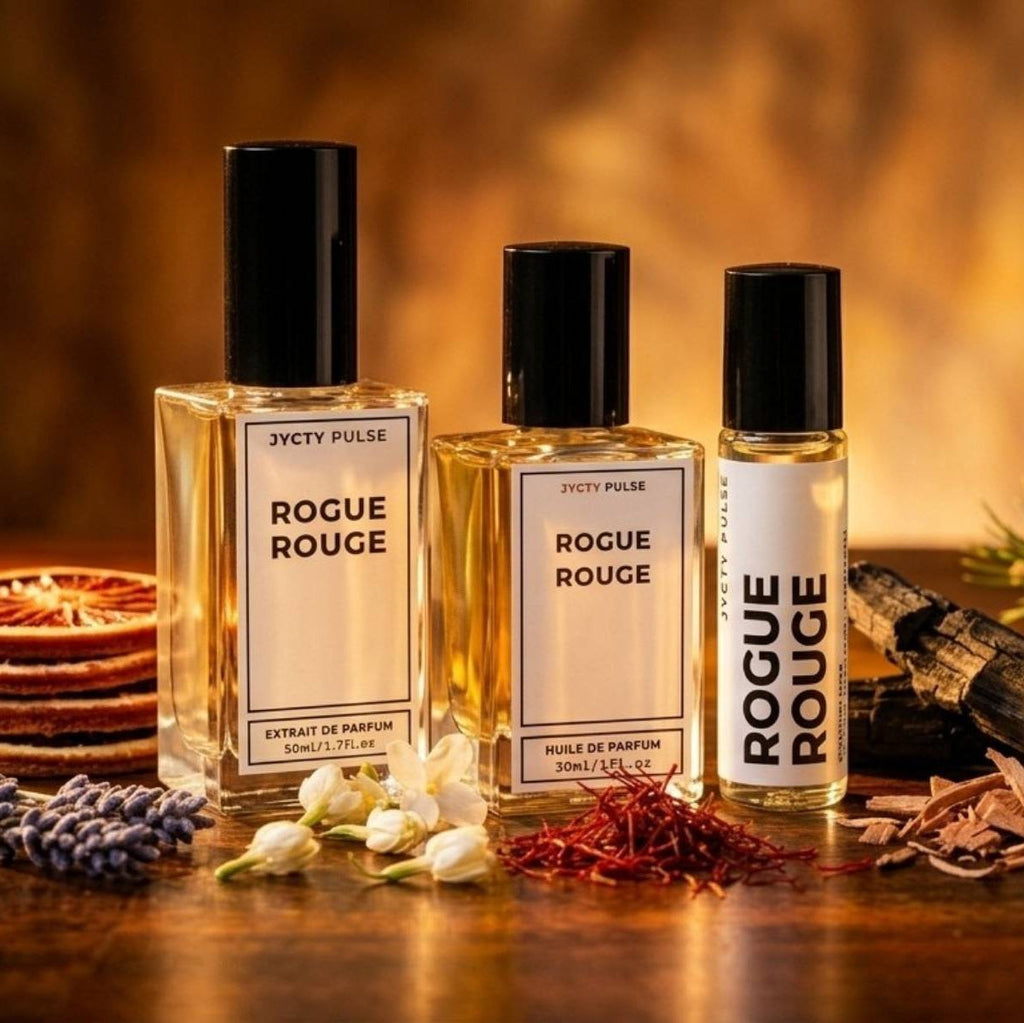 3 bottles of perfumes