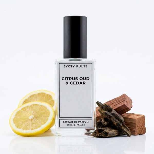 50ML SPRAY PERFUME CALLED CITRUS OUD & CEDAR BY JYCTY